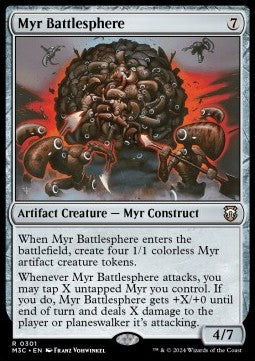 Myr Battlesphere⁣ - Commander: Modern Horizons 3⁣ (Rare)⁣ [301]