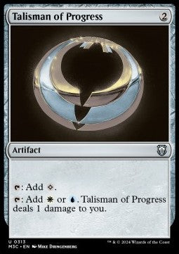 Talisman of Progress⁣ - Commander: Modern Horizons 3⁣ (Uncommon)⁣ [313]