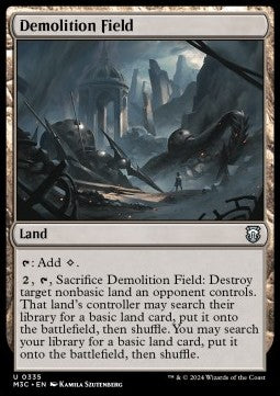 Demolition Field - Commander: Modern Horizons 3 (Uncommon) [M3C-335]
