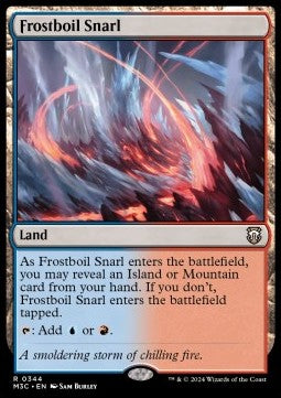 Frostboil Snarl⁣ - Commander: Modern Horizons 3⁣ (Rare)⁣ [344]