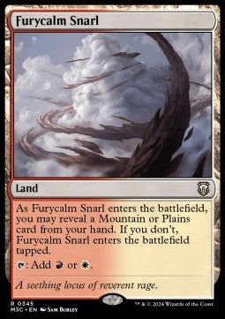 Furycalm Snarl⁣ - Commander: Modern Horizons 3⁣ (Rare)⁣ [345]