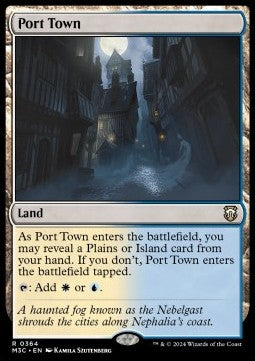 Port Town⁣ - Commander: Modern Horizons 3⁣ (Rare)⁣ [364]