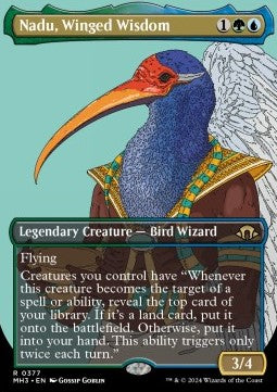 Nadu, Winged Wisdom (V.1)⁣ - Modern Horizons 3: Extras⁣ (Rare)⁣ [377]