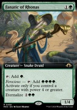 Fanatic of Rhonas⁣ - Modern Horizons 3: Extras⁣ (Rare)⁣ [458]