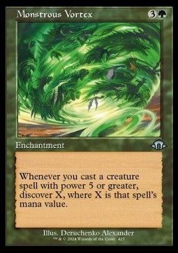 Monstrous Vortex⁣ - Modern Horizons 3: Extras⁣ (Uncommon)⁣ [427]