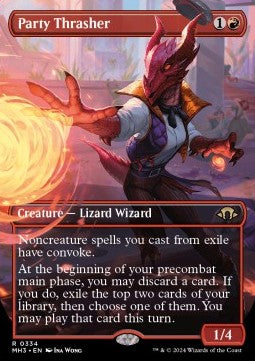 Party Thrasher (V.1)⁣ - Modern Horizons 3: Extras⁣ (Rare)⁣ [334]