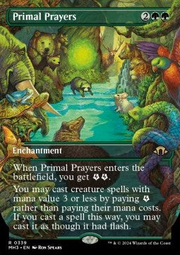 Primal Prayers (V.1) - Modern Horizons 3: Extras (Rare) [XMH3-339]