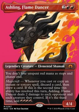 Ashling, Flame Dancer (V.1)⁣ - Modern Horizons 3: Extras⁣ (Mythic)⁣ [367]