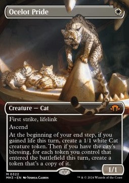 Ocelot Pride (V.1) - Modern Horizons 3: Extras (Mythic) [XMH3-322]