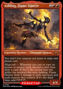 Ashling, Flame Dancer (V.3)⁣ - Modern Horizons 3: Extras⁣ (Mythic)⁣ [481]