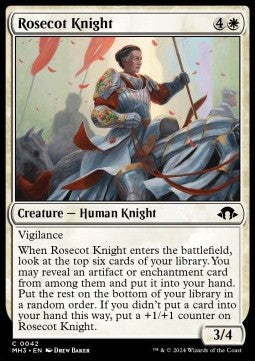 Rosecot Knight - Modern Horizons 3 (Common) [MH3-42]