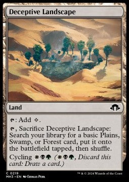 Deceptive Landscape - Modern Horizons 3 (Common) [MH3-219]