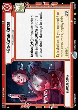 Bo-Katan Kryze, Princess in Exile⁣ - Shadows of the Galaxy⁣ (Rare)⁣ [012]