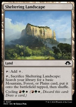 Sheltering Landscape - Modern Horizons 3 (Common) [MH3-227]