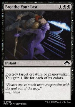 Breathe Your Last - Modern Horizons 3 (Common) [MH3-82]