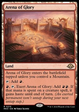 Arena of Glory - Modern Horizons 3 (Rare) [MH3-215]