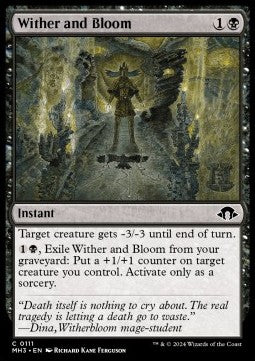 Wither and Bloom - Modern Horizons 3 (Common) [MH3-111]
