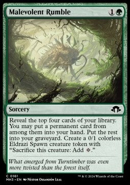 Malevolent Rumble - Modern Horizons 3 (Common) [MH3-161]