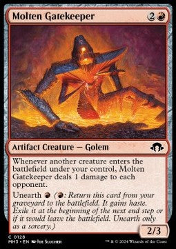 Molten Gatekeeper - Modern Horizons 3 (Common) [MH3-128]