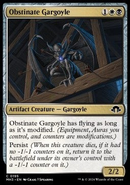 Obstinate Gargoyle - Modern Horizons 3 (Common) [MH3-195]