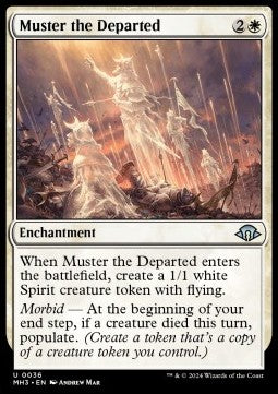 Muster the Departed - Modern Horizons 3 (Uncommon) [MH3-36]