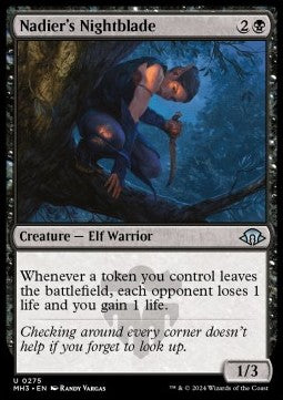 Nadier's Nightblade - Modern Horizons 3 (Uncommon) [MH3-275]