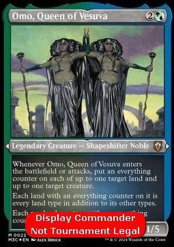 Omo, Queen of Vesuva (V.2)⁣ - Commander: Modern Horizons 3: Extras⁣ (Mythic)⁣ [22]
