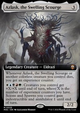 Azlask, the Swelling Scourge (V.3)⁣ - Commander: Modern Horizons 3: Extras⁣ (Mythic)⁣ [25]