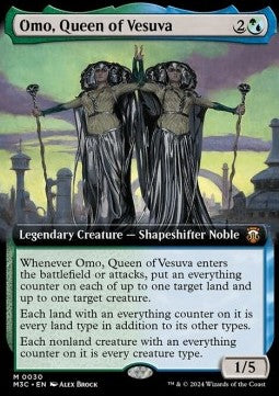 Omo, Queen of Vesuva (V.3)⁣ - Commander: Modern Horizons 3: Extras⁣ (Mythic)⁣ [30]