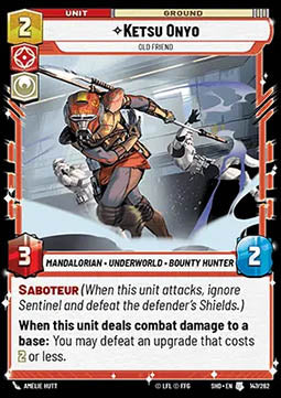 Ketsu Onyo, Old Friend⁣ - Shadows of the Galaxy⁣ (Uncommon)⁣ [147]