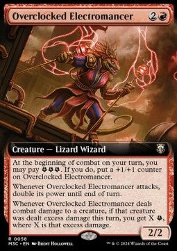 Overclocked Electromancer (V.1)⁣ - Commander: Modern Horizons 3: Extras⁣ (Rare)⁣ [58]