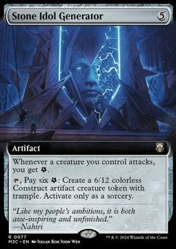 Stone Idol Generator (V.1)⁣ - Commander: Modern Horizons 3: Extras⁣ (Rare)⁣ [77]