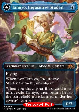 Tamiyo, Inquisitive Student // Tamiyo, Seasoned Scholar (V.2)⁣ - Modern Horizons 3: Extras⁣ (Mythic)⁣ [469]