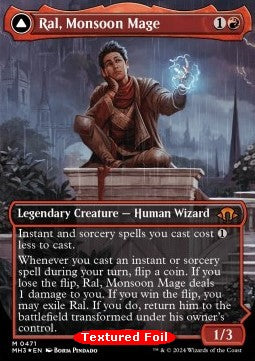 Ral, Monsoon Mage // Ral, Leyline Prodigy (V.2)⁣ - Modern Horizons 3: Extras⁣ (Mythic)⁣ [471]