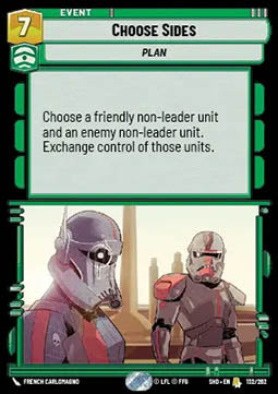 Choose Sides⁣ - Shadows of the Galaxy⁣ (Rare)⁣ [132]