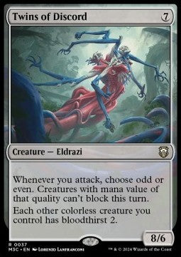 Twins of Discord⁣ - Commander: Modern Horizons 3⁣ (Rare)⁣ [37]