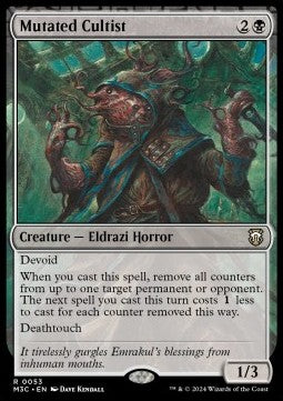 Mutated Cultist⁣ - Commander: Modern Horizons 3⁣ (Rare)⁣ [53]