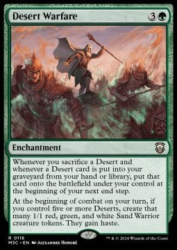 Desert Warfare⁣ - Commander: Modern Horizons 3⁣ (Rare)⁣ [116]