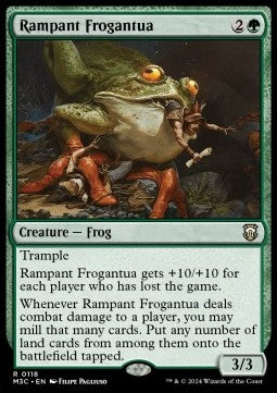 Rampant Frogantua⁣ - Commander: Modern Horizons 3⁣ (Rare)⁣ [118]