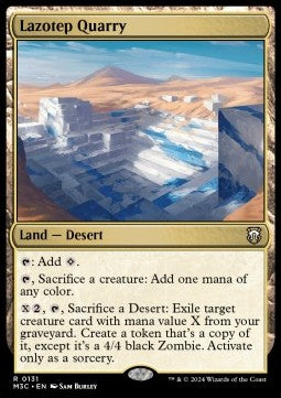 Lazotep Quarry - Commander: Modern Horizons 3 (Rare) [M3C-131]