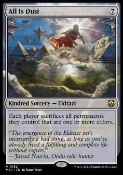 All Is Dust⁣ - Commander: Modern Horizons 3⁣ (Mythic)⁣ [152]