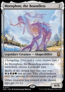 Morophon, the Boundless⁣ - Commander: Modern Horizons 3⁣ (Mythic)⁣ [157]
