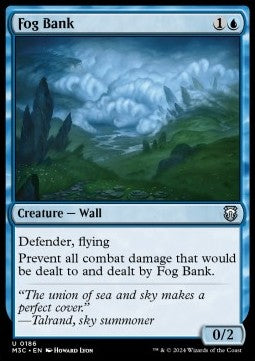 Fog Bank - Commander: Modern Horizons 3 (Uncommon) [M3C-186]