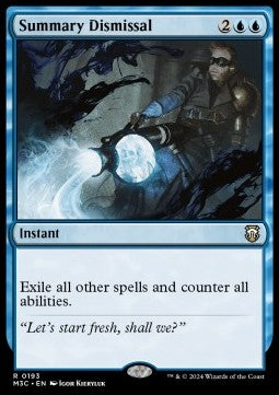 Summary Dismissal - Commander: Modern Horizons 3 (Rare) [M3C-193]