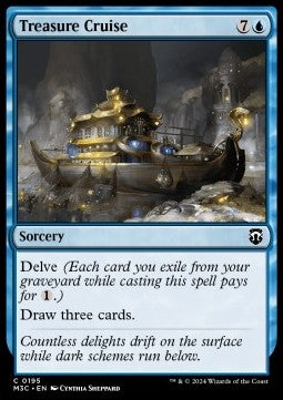 Treasure Cruise⁣ - Commander: Modern Horizons 3⁣ (Common)⁣ [195]