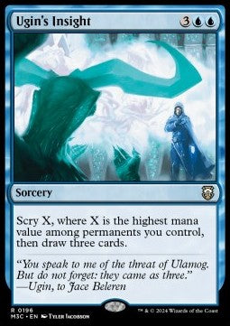 Ugin's Insight⁣ - Commander: Modern Horizons 3⁣ (Rare)⁣ [196]