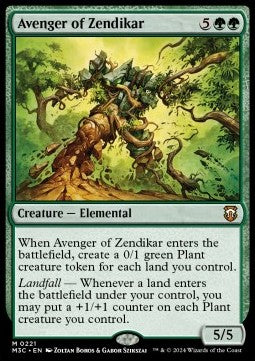 Avenger of Zendikar⁣ - Commander: Modern Horizons 3⁣ (Mythic)⁣ [221]