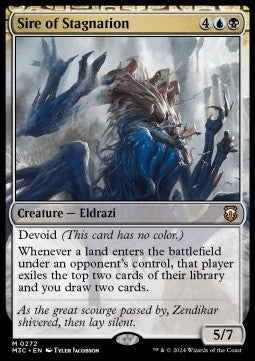 Sire of Stagnation⁣ - Commander: Modern Horizons 3⁣ (Mythic)⁣ [272]
