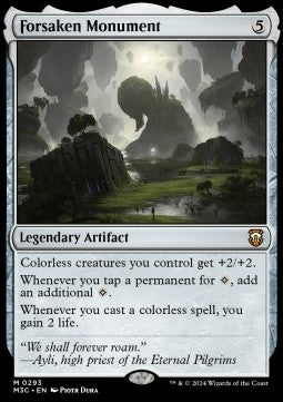 Forsaken Monument⁣ - Commander: Modern Horizons 3⁣ (Mythic)⁣ [293]