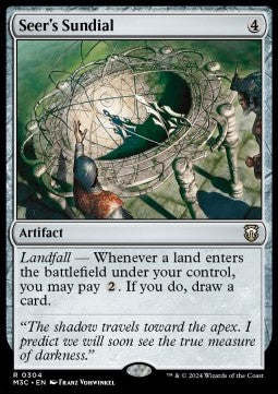 Seer's Sundial - Commander: Modern Horizons 3 (Rare) [M3C-304]